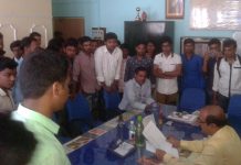 অনার্সে ইমপ্রুভমেন্ট পুনরায় চালুর দাবিতে টিএমসিপি’র ডেপুটেশন