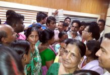 ডিজিটাল রেশন কার্ড নিয়ে বিক্ষোভ দুর্গাপুরে