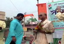 বুদবুদের সমাবেশে রাজ্যসভার সাংসদ প্রদীপ ভট্টাচার্য্য