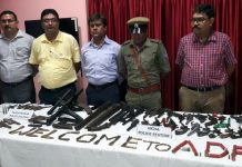 প্রচুর অত্যাধুনিক অস্ত্রশস্ত্র ও কার্তুজ উদ্ধার করল কমিশনারেটের পুলিশ