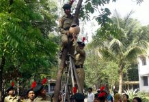 আজ বিশ্ব অরণ্য দিবস, এনসিসি ছাত্রীরা পাখিদের জন্য গাছে বাসা ঝুলিয়ে দিল