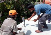 দুর্গাপুর নগর নিগম বেনাচিতির রায় পাড়ায় অবৈধ নির্মাণ ভাঙল