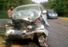 সিটি সেন্টারে মিনিবাস-ইনোভার মুখোমুখি সংঘর্ষ, আহত ১৫