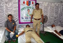অন্ডাল জিআরপি’র উদ্যোগে রক্তদান শিবির