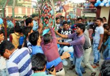 ফুটবল প্রতিযোগিতার ফাইনাল ঘিরে ধুন্ধুমার স্পন্দন মাঠে