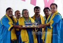 কাজী নজরুল বিশ্ববিদ্যালয়ের সাম্মানিক ডি-লিট শেখ হাসিনাকে