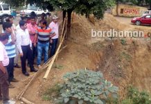 জল প্রকল্পের কাজ খতিয়ে দেখতে উখরায় আসানসোল ও দুর্গাপুরের মহকুমাশাসক