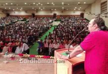 ২১ জুলাইয়ের প্রস্তুতিতে দুর্গাপুরের সৃজনীতে তৃণমূলের সভা