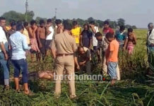 রায়নার সেহারা বাজারের কাছে ব্যক্তির নলী কাটা দেহ উদ্ধার