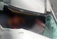 পানাগড় বাইপাশে ট্রাকের পিছনে ধাক্কা গাড়ির, গুরুতর ৪