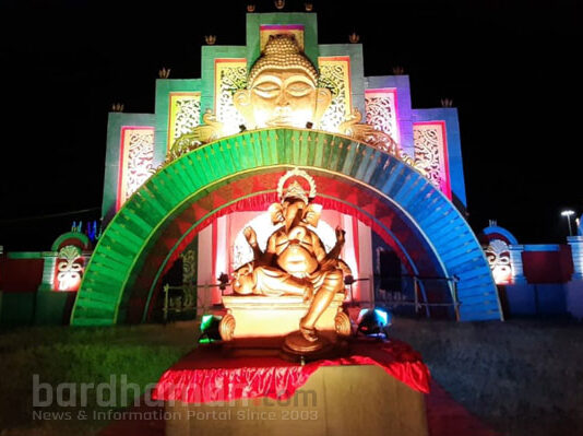 পুজো পরিক্রমা : স্টেশন বাজার সার্বজনীন, দুর্গাপুর
