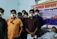 দুর্গাপুরে শুভেন্দু অধিকারীর অনুগামীদের রক্তদান শিবির