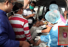 আসানসোলে বিজেপির ‘আর নয় অন্যায়’ ঘিরে বোমা-গুলি