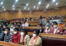 করোনা ভ্যাকসিন দেওয়ার প্রশিক্ষণ শিবির হল দুর্গাপুরে