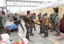 বর্ধমান ও দুর্গাপুর স্টেশনে এল কেন্দ্রীয় বাহিনী, শুরু হবে রুট মার্চ