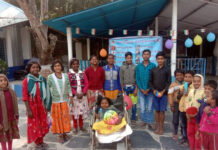 নাদনঘাটে অনাথ শিশুদের সঙ্গে দিনভর খেলা, খাওয়া-দাওয়া, হৈহুল্লোড়