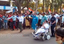 মমতা বন্দ্যোপাধ্যায় দুর্গাপুরে এলেন নির্বাচনী প্রচারে