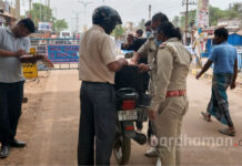 ভোটের আগে দুর্গাপুর ও কাঁকসায় পুলিশ নাকা চেকিং শুরু করল