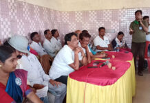 পানাগড়ে কর্মীদের নিয়ে বৈঠক তৃণমূল প্রার্থী নেপাল ঘোড়ুইয়ের