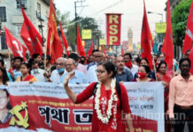 বর্ধমান দক্ষিণ কেন্দ্রের সিপিআইএম প্রার্থী পৃথা তা প্রচার শুরু করলেন