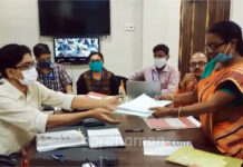 দুর্গাপুরে নির্দল হিসেবে মনোনয়ন জমা বিজেপি নেত্রী চন্দ্রমল্লিকার