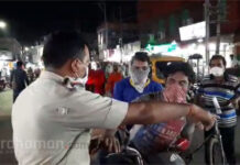মাস্ক ছাড়াই বাজারে, দুর্গাপুরে ধৃত ১২