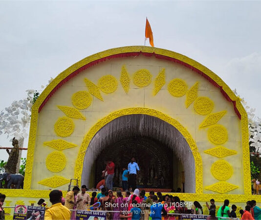 পুজো ২০২১: নবারুণ ক্লাব, দুর্গাপুর