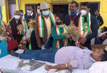 পানাগড়ে একতা সংঘের উদ্যোগে রক্তদান শিবির