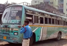 আসানসোল-কৃষ্ণনগর রুটে বন্ধ বেসরকারি বাস চলাচল