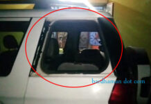 কাঁকসায় হাতির তান্ডব, গাড়ির কাঁচ ভেঙে উল্টানোর চেষ্টা