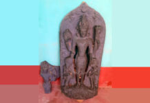 অজয়ে মাছ ধরতে গিয়ে মিলল কষ্টিপাথরের বিষ্ণুমূর্তি