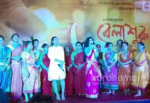 বেলাশুরু ছবির প্রচারে দুর্গাপুরের জাংশন মলে ইমন, মনামী