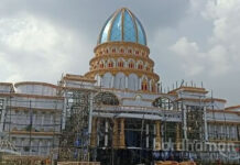 দুর্গাপুরের ক্লাব স্যান্টোসের এবারের থিম ‘ইস্কন মন্দির’