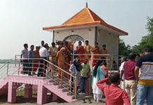 দুর্গাপুরে দামোদরের বীরভানপুর ঘাটে সূর্য মন্দিরের উদ্বোধন
