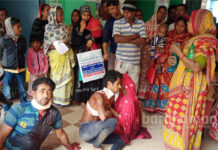 জমির দখল নিয়ে পারিবারিক বিবাদ, অস্ত্রের কোপে জখম ২